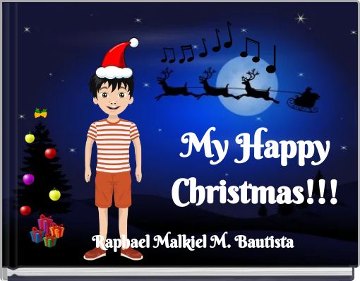Front cover of 'My Happy Christmas!!!' 