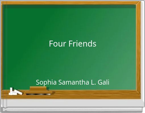 Front cover of 'Four Friends' 