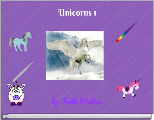 Front cover of 'Unicorns 1' 