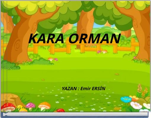Book Cover for: KARA ORMAN