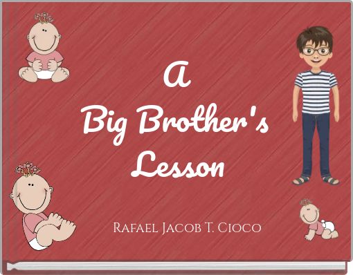 Front cover of 'A Big Brother's Lesson' 