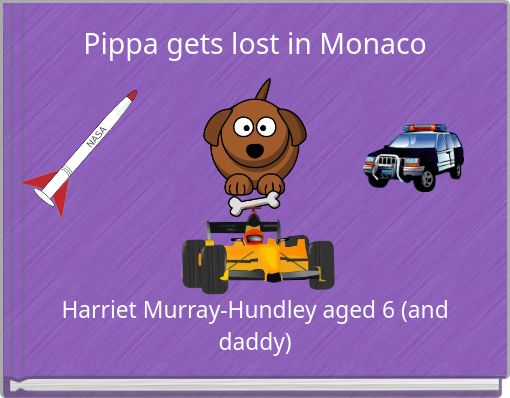 Front cover of 'Pippa gets lost in Monaco' 