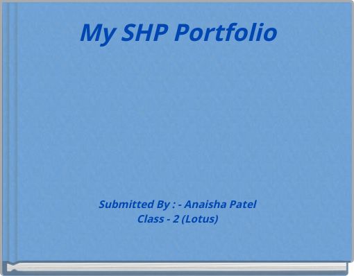 My SHP Portfolio