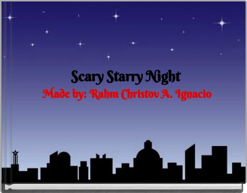 Front cover of 'Scary Starry Night' 