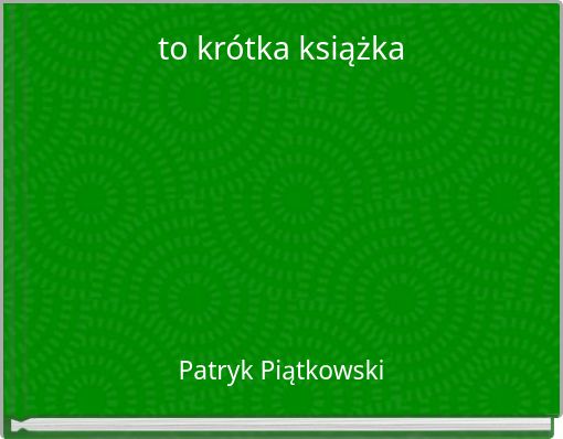 to krótka książka