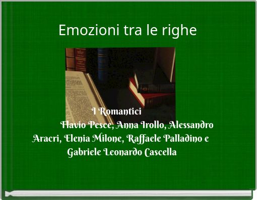 Emozioni tra le righe