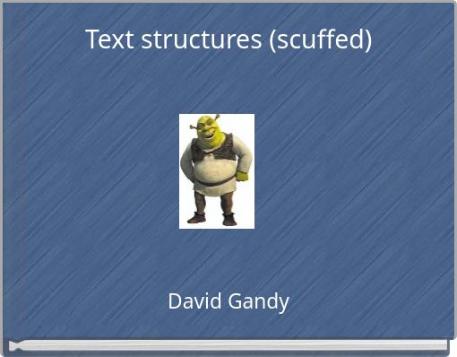 Front cover of 'Text structures (scuffed)' 