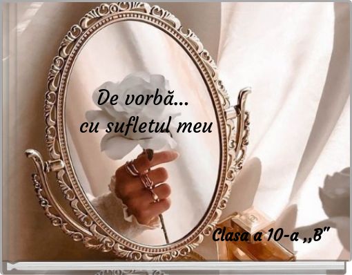 Front cover of 'De vorbă... cu sufletul meu' 