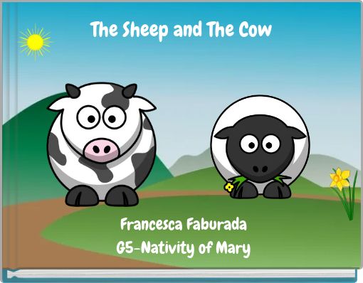 Front cover of 'The Sheep and The Cow' 