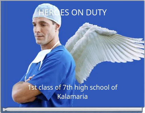 Book Cover for: HEROES ON DUTY