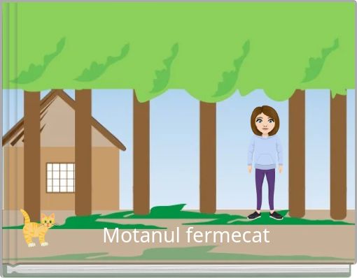 Front cover of 'Motanul fermecat' 