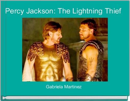 Front cover of 'Percy Jackson: The Lightning Thief ' 