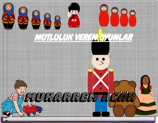 Front cover of 'MUTLULUK VEREN OYUNLAR' 