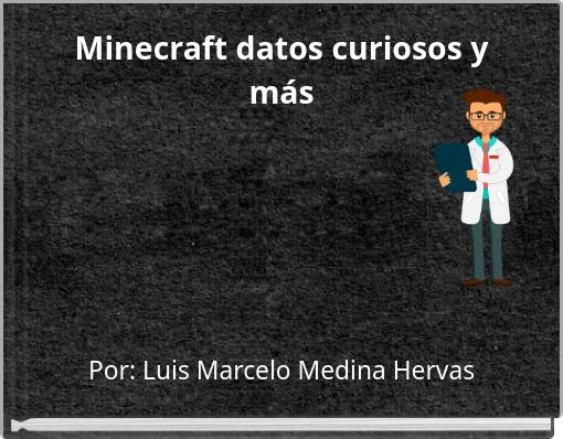 Front cover of 'Minecraft datos curiosos y más' 