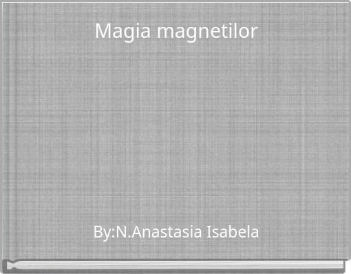 Book Cover for: Magia magnetilor