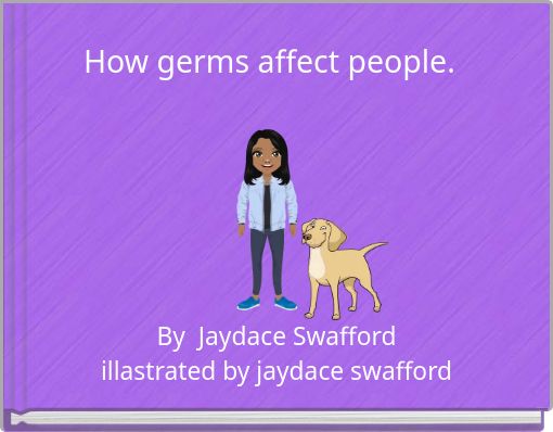 Front cover of 'How germs affect people.' 