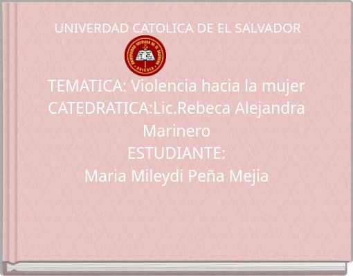 UNIVERDAD CATOLICA DE EL SALVADOR