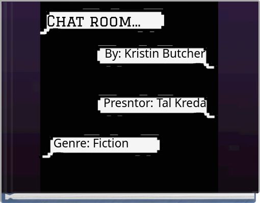 Front cover of 'Chat room... Genre: Fiction' 